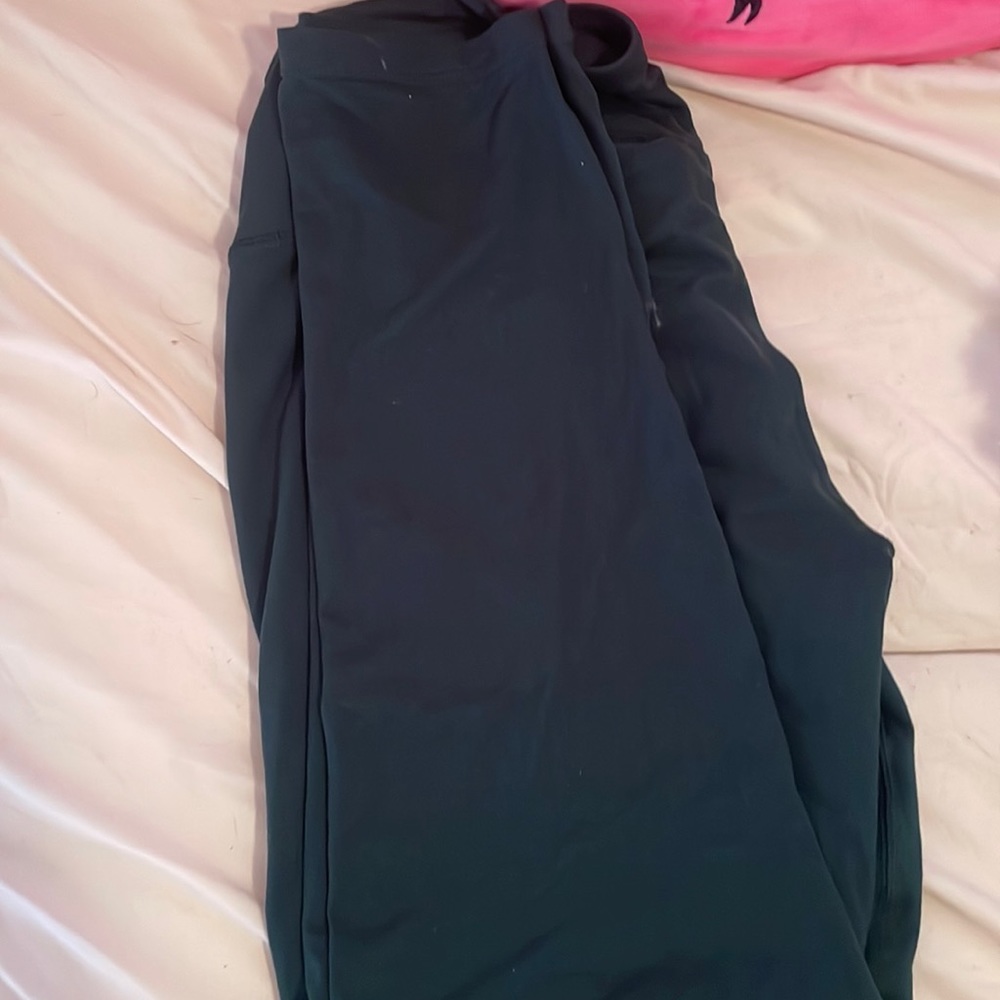 green old navy leggings size large